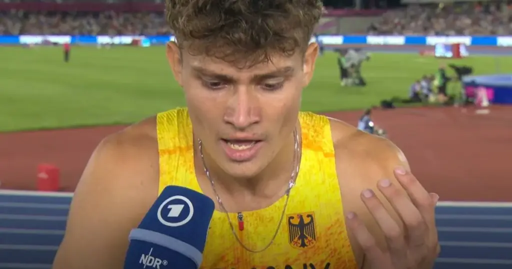 Leichtathletik-EM: Emil Agyekum gewinnt Silber über 400 Meter Hürden - BILD