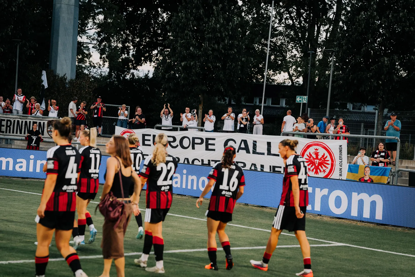 Die Mannschaft nach dem Halbfinalsieg