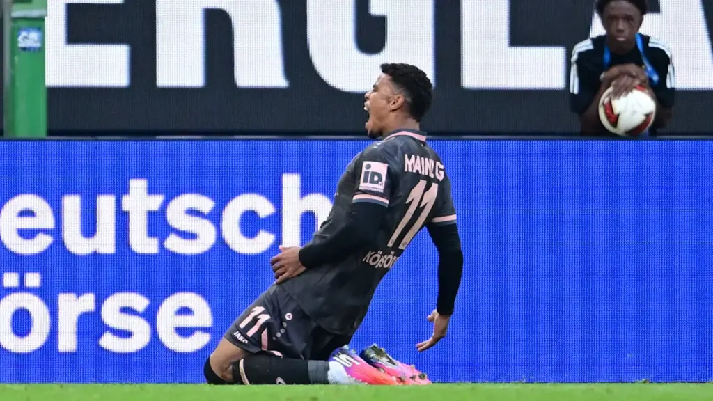 Mainzer Torschütze: Darum jubelte Königsdörffer so provokant vor den HSV-Fans